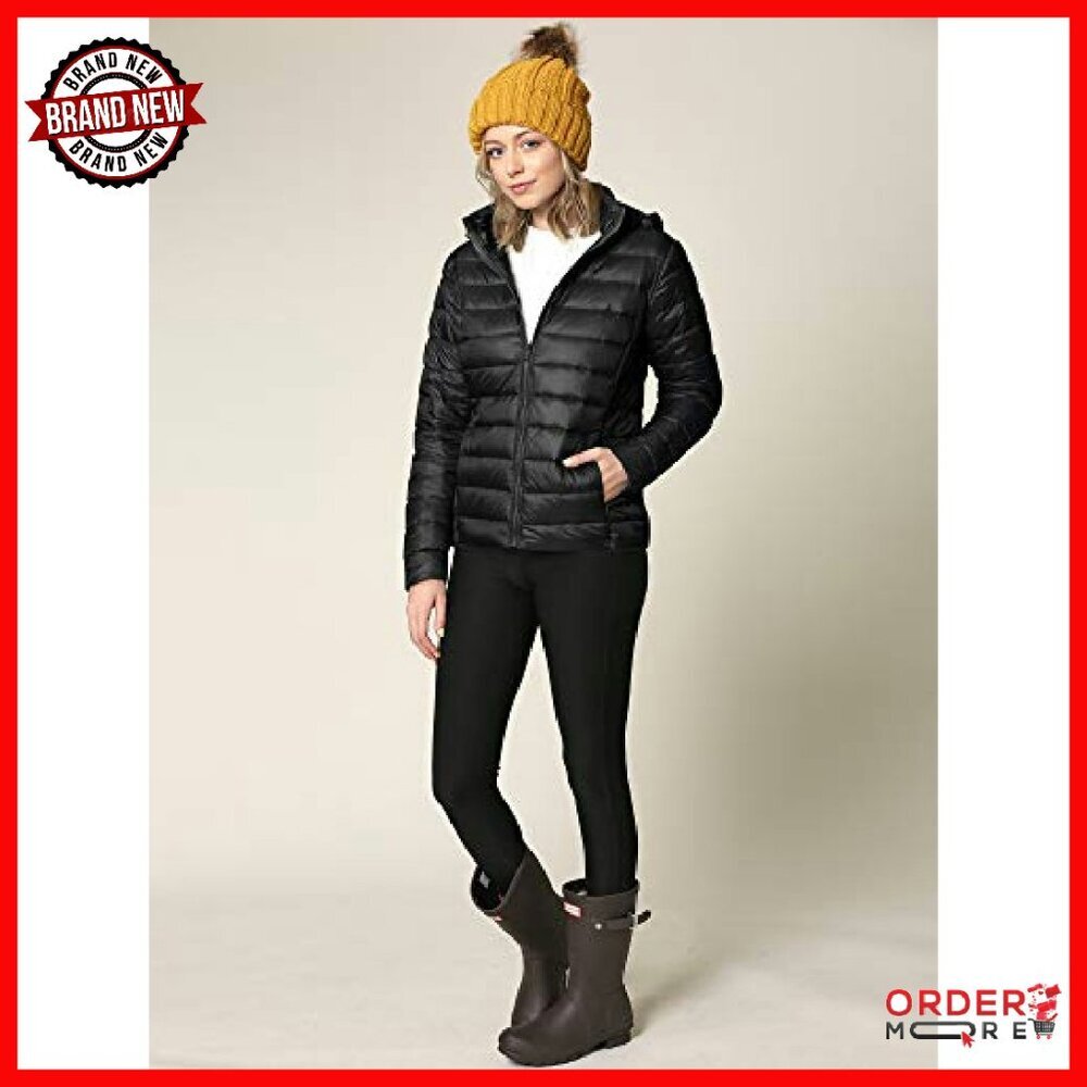 Packable Down Jacket with Removable Hood, Lightwe… - image 6